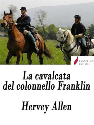 cover image of La cavalcata del colonnello Franklin